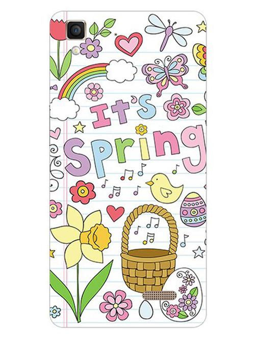 edesignhub designer silicone back cover for oppo r7 lite - 10220313 - Very Small Image - 1