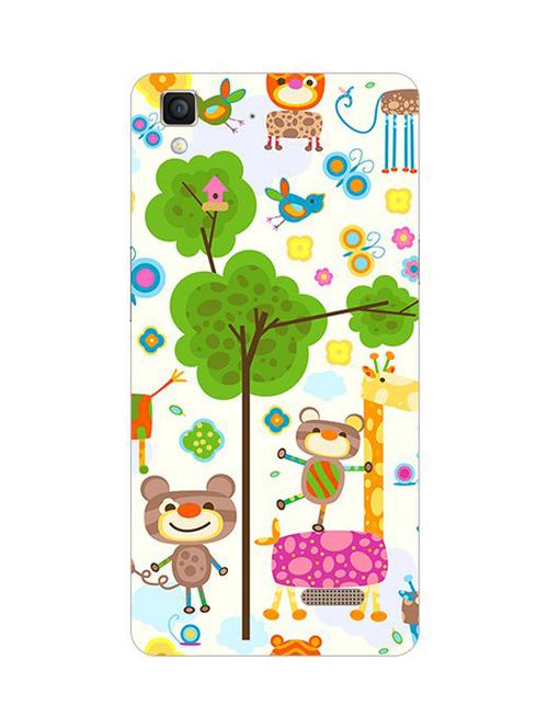 edesignhub designer silicone back cover for oppo r7 lite - 10220325 - Very Small Image - 1