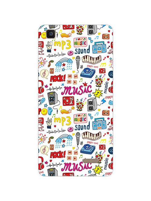 edesignhub designer silicone back cover for oppo r7 lite - 10220328 - Very Small Image - 1