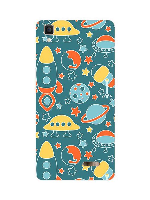 edesignhub designer silicone back cover for oppo r7 lite - 10220333 - Very Small Image - 1