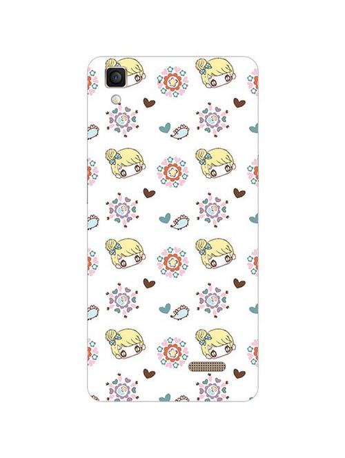 edesignhub designer silicone back cover for oppo r7 lite - 10220492 - Very Small Image - 1