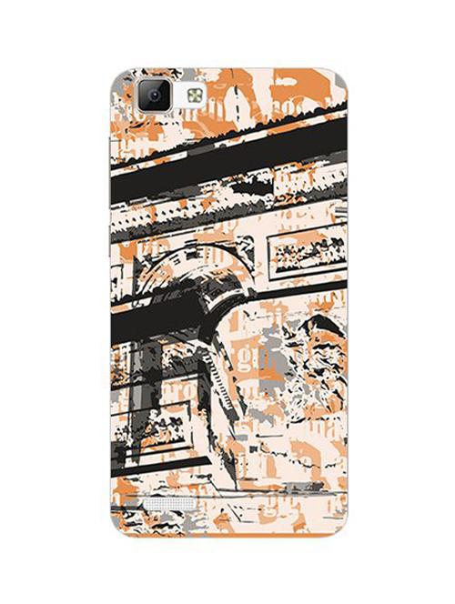 edesignhub designer silicone back cover for vivo v1 - 10220517 - Very Small Image - 1