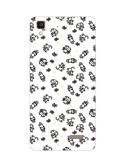 edesignhub designer silicone back cover for oppo r7 lite - 10220552 - Very Small Image - 1