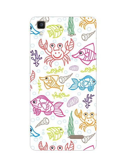 edesignhub designer silicone back cover for oppo r7 lite - 10220561 - Very Small Image - 1