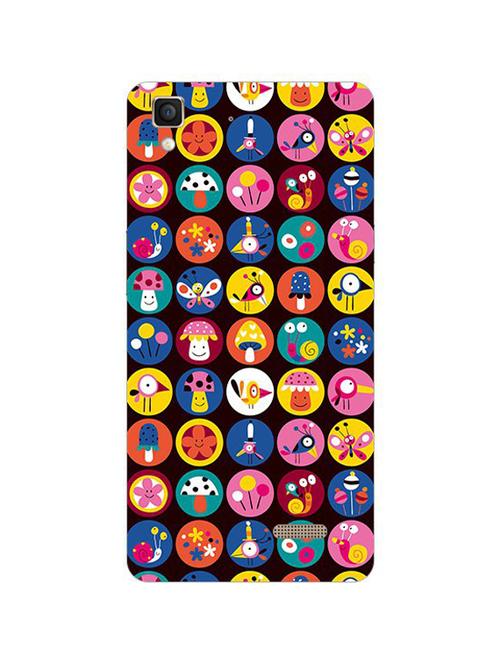 edesignhub designer silicone back cover for oppo r7 lite - 10220590 - Very Small Image - 1