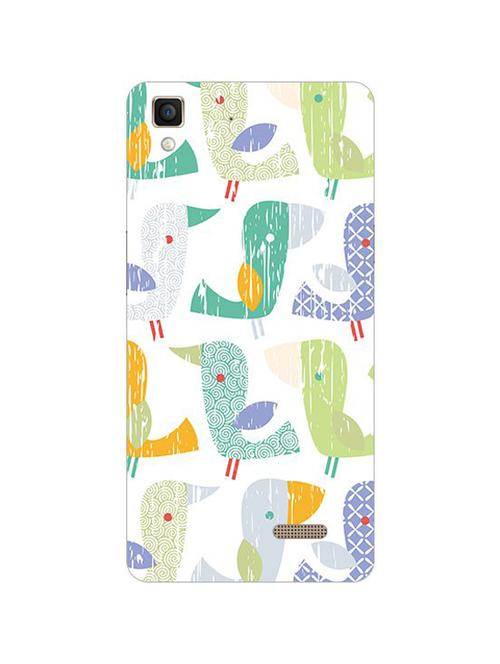 edesignhub designer silicone back cover for oppo r7 lite - 10220596 - Very Small Image - 1