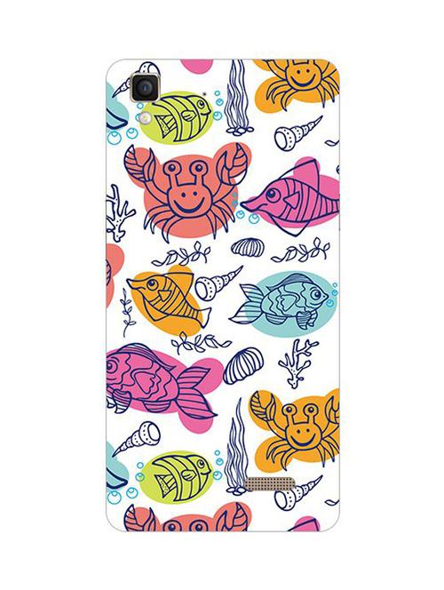 edesignhub designer silicone back cover for oppo r7 lite - 10220605 - Very Small Image - 1