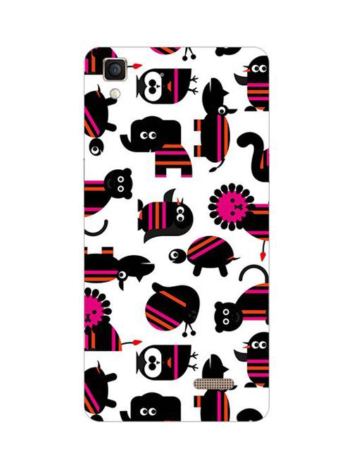edesignhub designer silicone back cover for oppo r7 lite - 10220627 - Very Small Image - 1