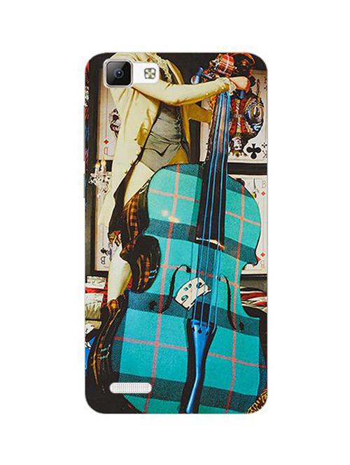 edesignhub designer silicone back cover for vivo v1 - 10220638 - Very Small Image - 1