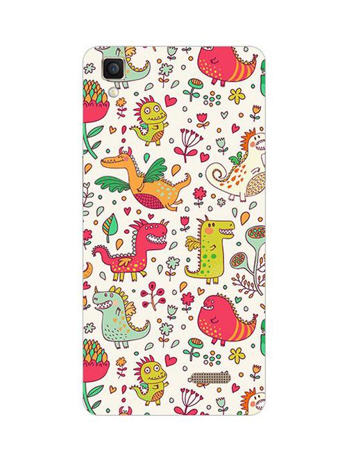 edesignhub designer silicone back cover for oppo r7 lite - 10220643 - Very Small Image - 1