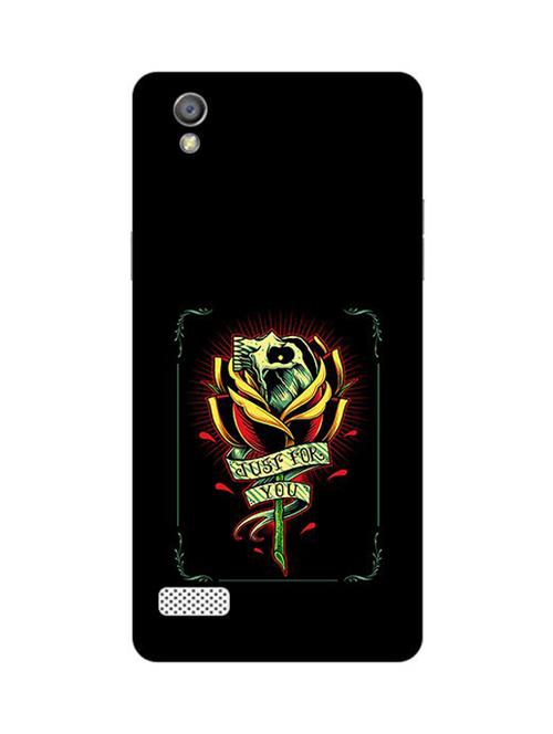 edesignhub designer silicone back cover for oppo a51 w - 10220787 - Very Small Image - 1