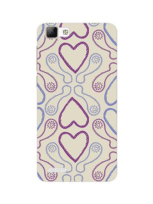 edesignhub designer silicone back cover for vivo v1 - 10220844 - Very Small Image - 1