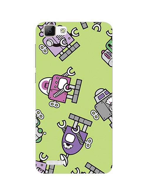 edesignhub designer silicone back cover for vivo v1 - 10220901 - Very Small Image - 1