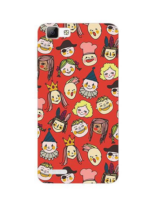 edesignhub designer silicone back cover for vivo v1 - 10220949 - Very Small Image - 1