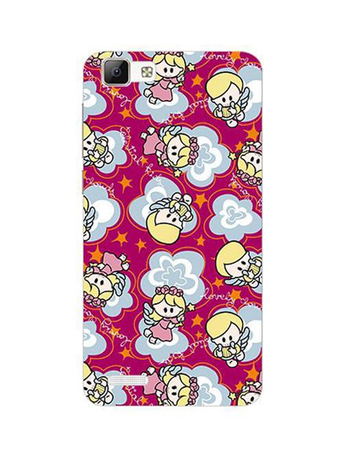 edesignhub designer silicone back cover for vivo v1 - 10220999 - Very Small Image - 1