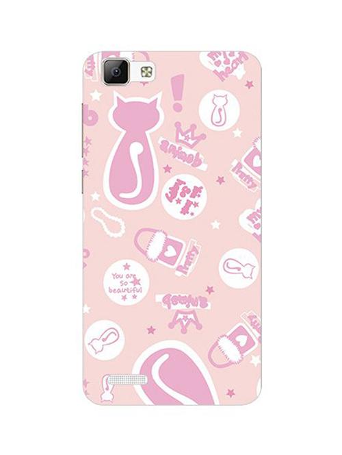 edesignhub designer silicone back cover for vivo v1 - 10221080 - Very Small Image - 1
