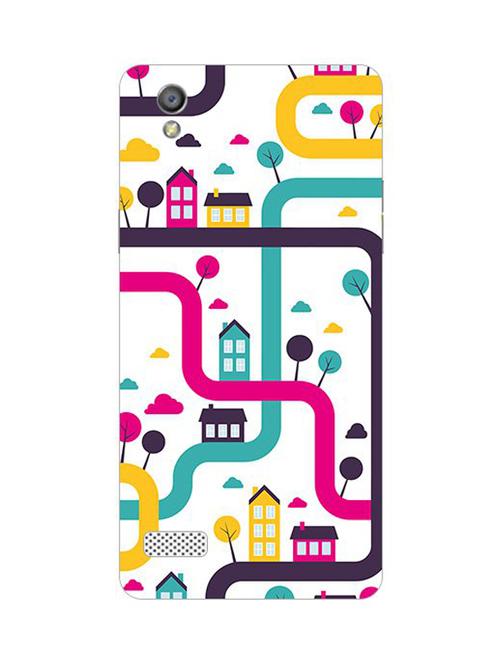 edesignhub designer silicone back cover for oppo a51 w - 10221097 - Very Small Image - 1