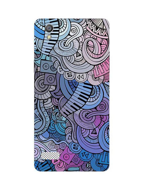 edesignhub designer silicone back cover for oppo a51 w - 10221298 - Very Small Image - 1