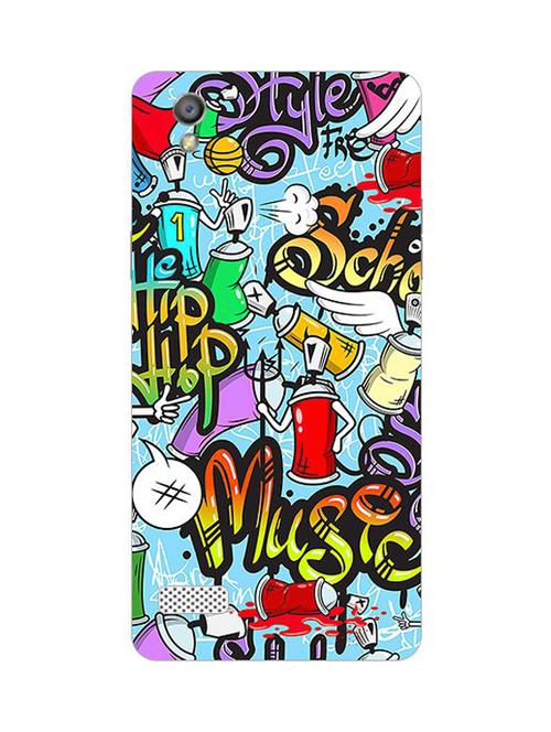 edesignhub designer silicone back cover for oppo a51 w - 10221403 - Very Small Image - 1