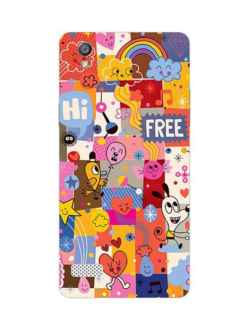 edesignhub designer silicone back cover for oppo a51 w - 10221716 - Very Small Image - 1