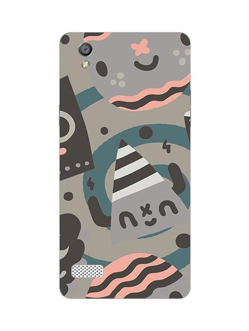 edesignhub designer silicone back cover for oppo a51 w - 10221886 - Very Small Image - 1