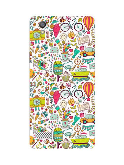 edesignhub designer silicone back cover for oppo a51 w - 10221991 - Very Small Image - 1