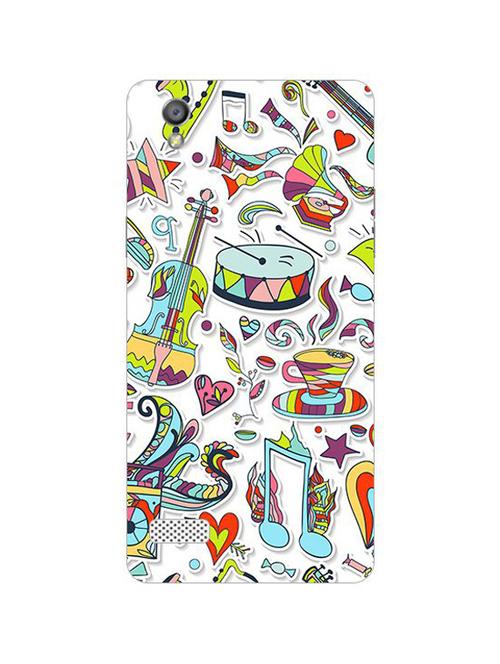 edesignhub designer silicone back cover for oppo a51 w - 10221997 - Very Small Image - 1