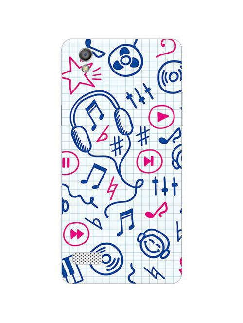 edesignhub designer silicone back cover for oppo a51 w - 10222095 - Very Small Image - 1