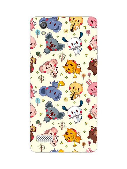 edesignhub designer silicone back cover for oppo a51 w - 10222123 - Very Small Image - 1
