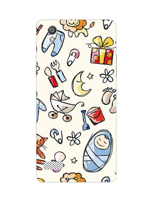 edesignhub designer silicone back cover for oppo a51 w - 10222419 - Very Small Image - 1