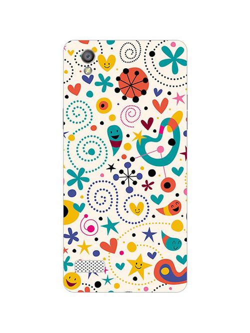 edesignhub designer silicone back cover for oppo a51 w - 10222572 - Very Small Image - 1
