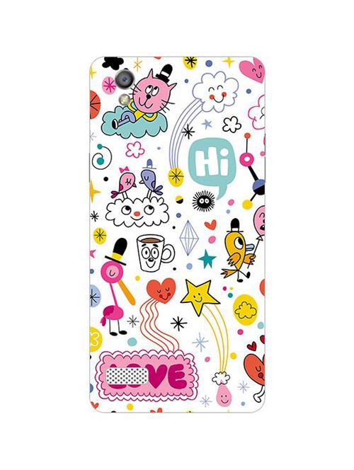 edesignhub designer silicone back cover for oppo a51 w - 10222618 - Very Small Image - 1
