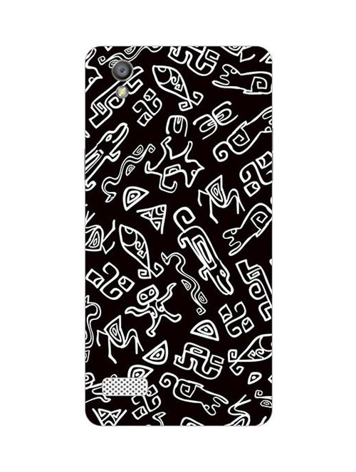 edesignhub designer silicone back cover for oppo a51 w - 10222731 - Very Small Image - 1