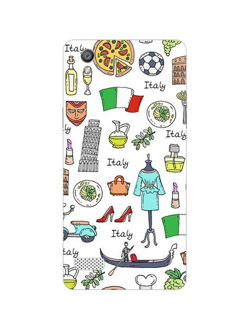 edesignhub designer silicone back cover for oppo a51 w - 10222929 - Very Small Image - 1