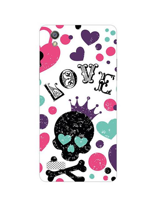 edesignhub designer silicone back cover for oppo a51 w - 10223036 - Very Small Image - 1