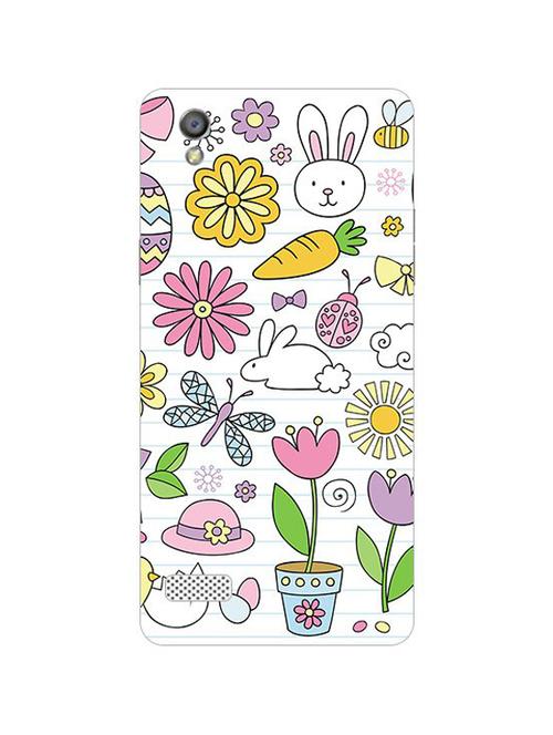 edesignhub designer silicone back cover for oppo a51 w - 10223156 - Very Small Image - 1