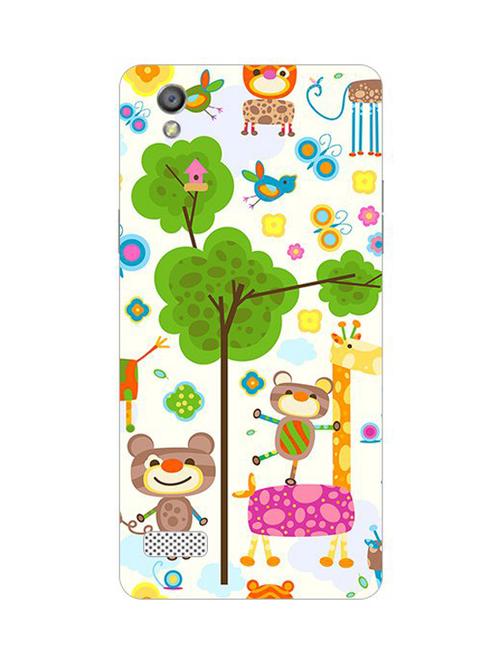 edesignhub designer silicone back cover for oppo a51 w - 10223165 - Very Small Image - 1