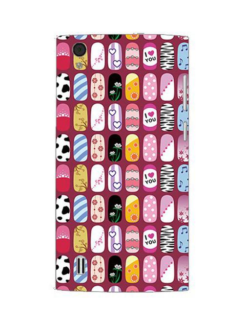 edesignhub designer silicone back cover for vivo y13 - 10223300 - Very Small Image - 1