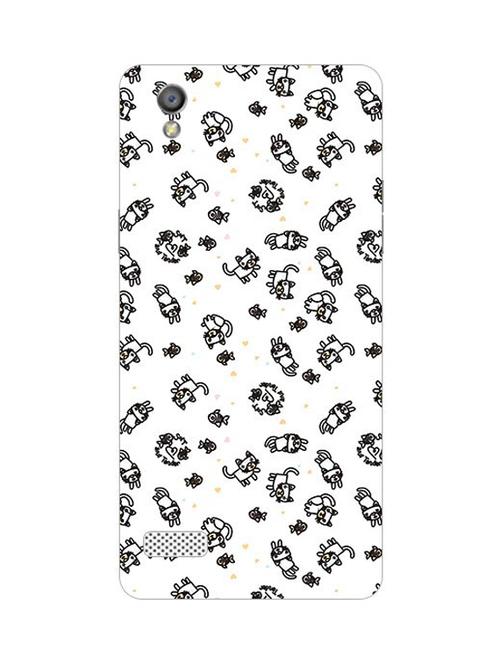 edesignhub designer silicone back cover for oppo a51 w - 10223393 - Very Small Image - 1