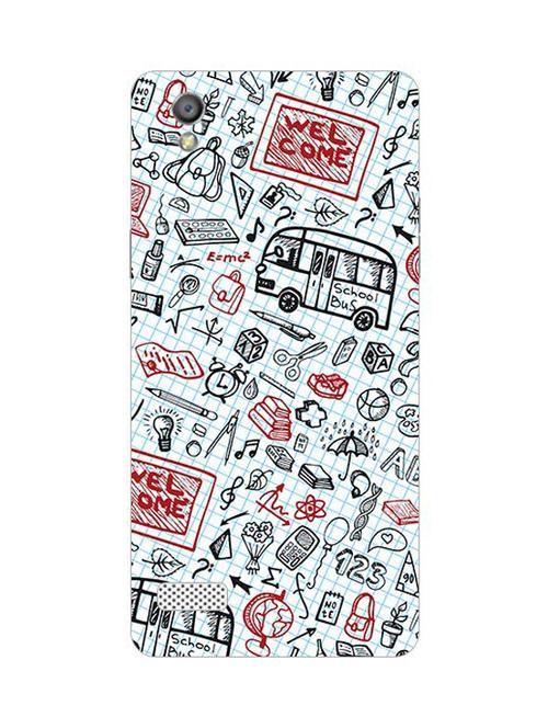 edesignhub designer silicone back cover for oppo a51 w - 10223405 - Very Small Image - 1