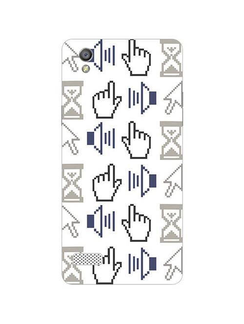 edesignhub designer silicone back cover for oppo a51 w - 10223424 - Very Small Image - 1