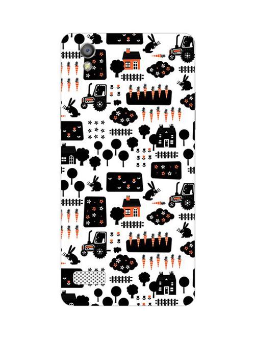 edesignhub designer silicone back cover for oppo a51 w - 10223458 - Very Small Image - 1