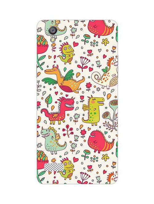 edesignhub designer silicone back cover for oppo a51 w - 10223487 - Very Small Image - 1