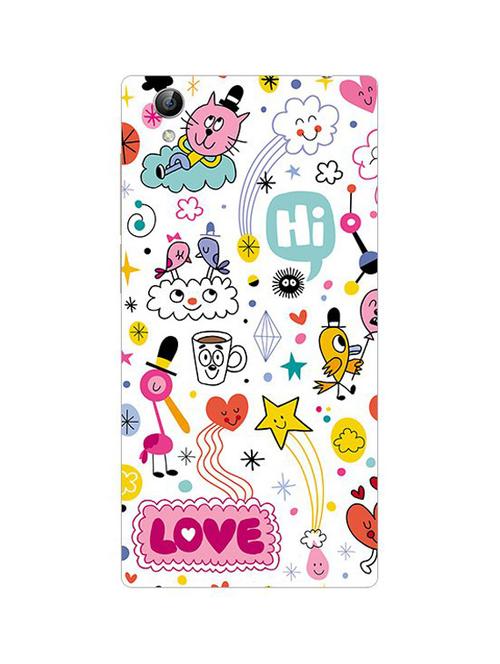 edesignhub designer silicone back cover for vivo y51l - 10225095 - Very Small Image - 1