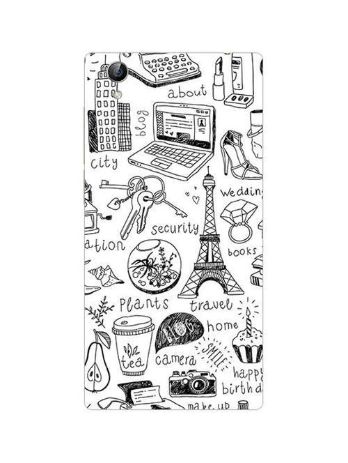 edesignhub designer silicone back cover for vivo y51l - 10225163 - Very Small Image - 1
