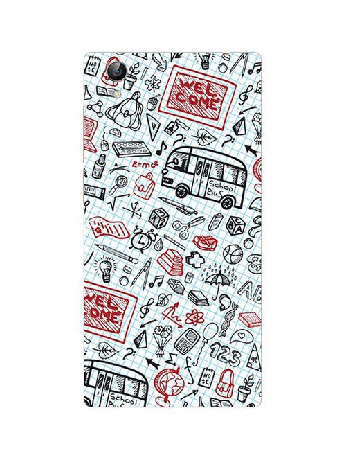edesignhub designer silicone back cover for vivo y51l - 10225616 - Very Small Image - 1