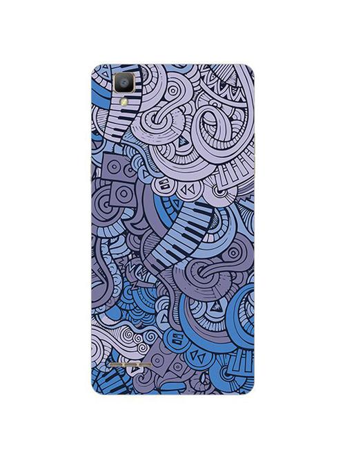 edesignhub designer silicone back cover for oppo f1 - 10225951 - Very Small Image - 1
