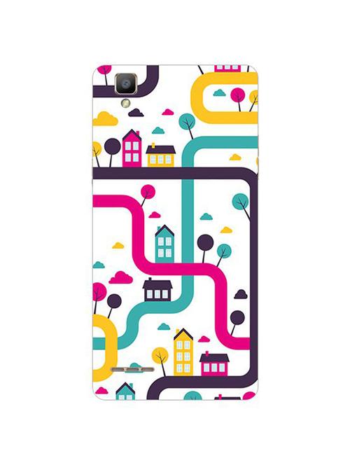 edesignhub designer silicone back cover for oppo f1 - 10225963 - Very Small Image - 1