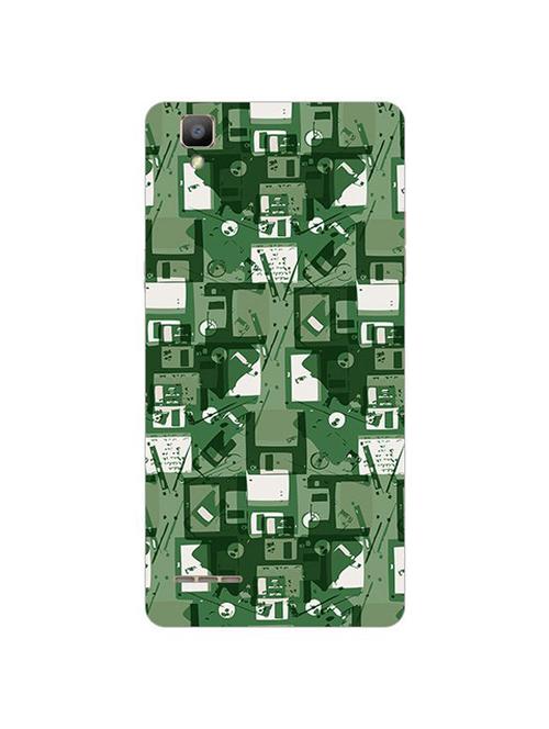 edesignhub designer silicone back cover for oppo f1 - 10226033 - Very Small Image - 1