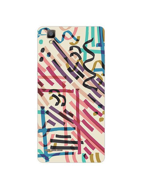 edesignhub designer silicone back cover for oppo f1 - 10226086 - Very Small Image - 1